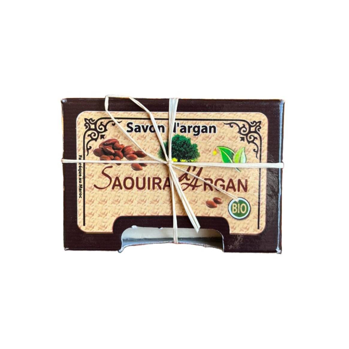 Beldi Black Soap with Argan and Rose - Argan Soap Beauty Set MoroccanGiftShop